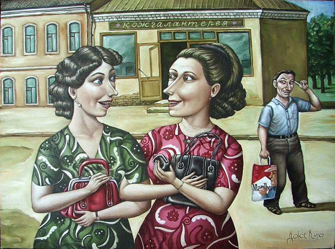 СССР на картинах Анжелы Джерих