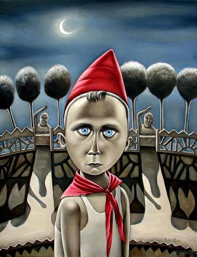 СССР на картинах Анжелы Джерих