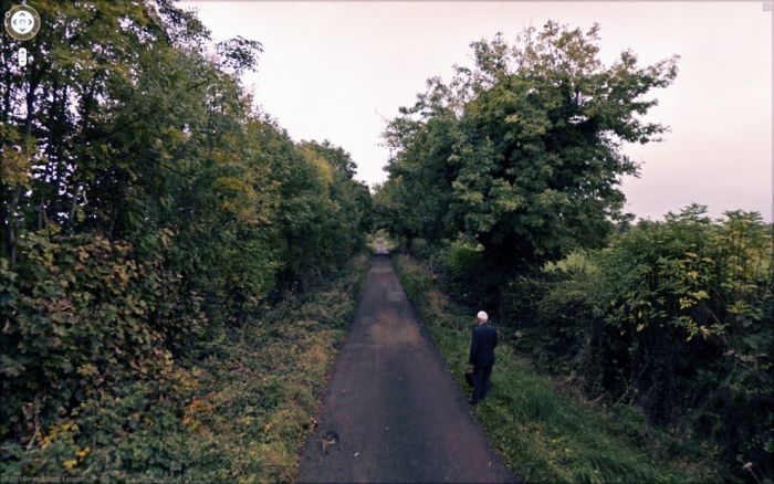 Странные фотографии с Google Street. Часть 2