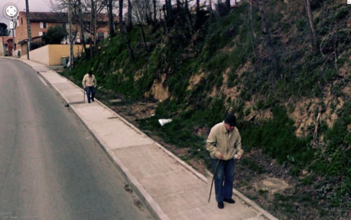 Странные фотографии с Google Street. Часть 2