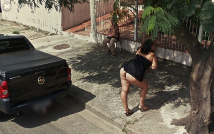 Странные фотографии с Google Street. Часть 2