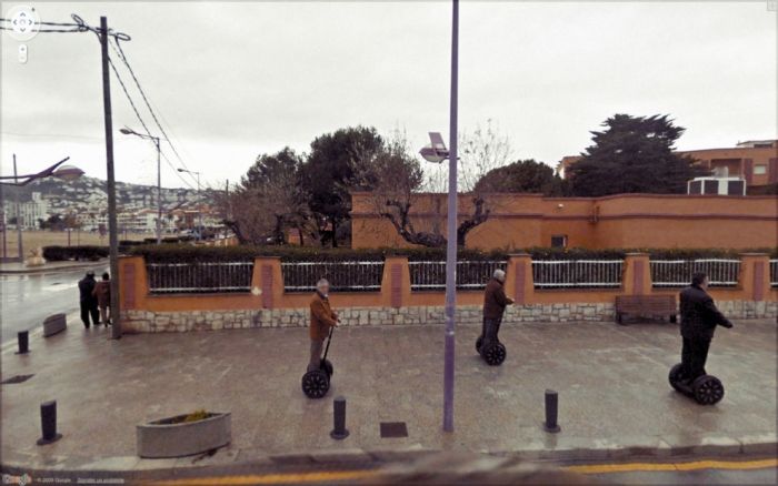 Странные фотографии с Google Street. Часть 2