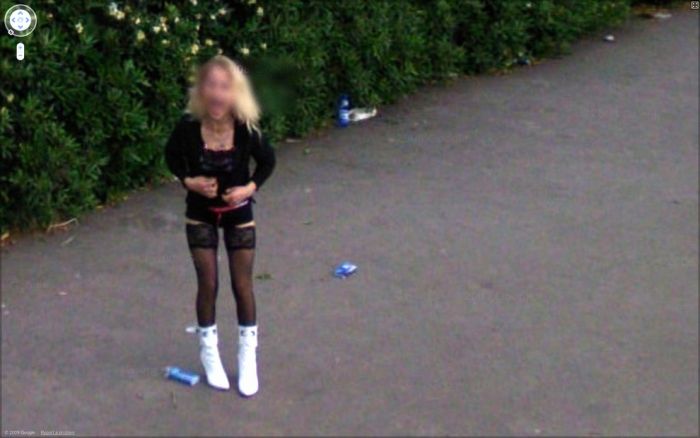 Странные фотографии с Google Street. Часть 2