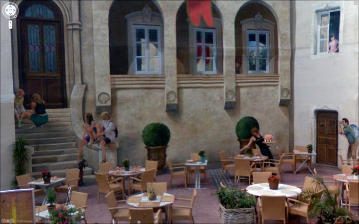 Странные фотографии с Google Street. Часть 2