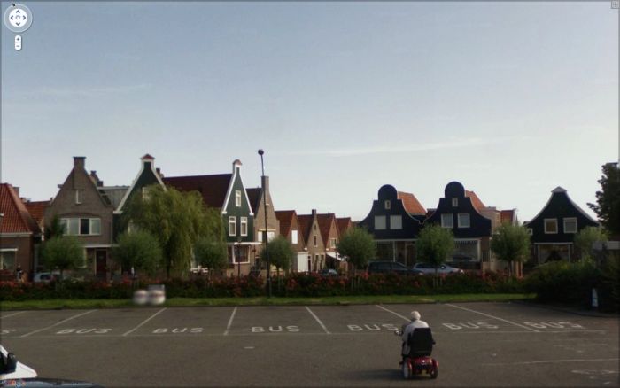 Странные фотографии с Google Street. Часть 2