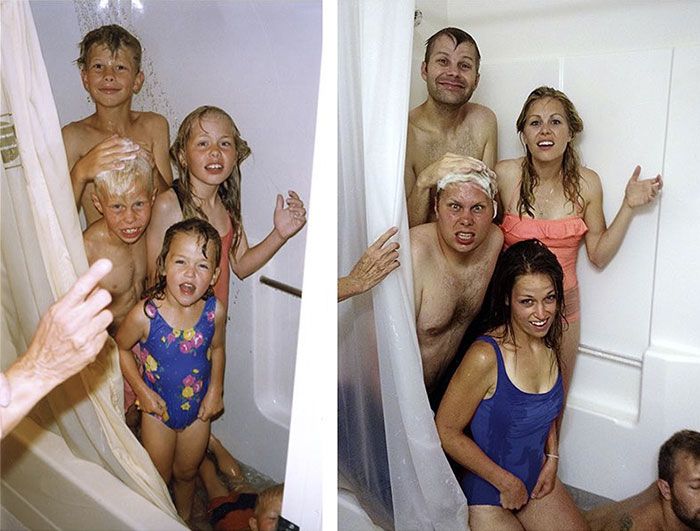 Воссоздание фотографий из детства
