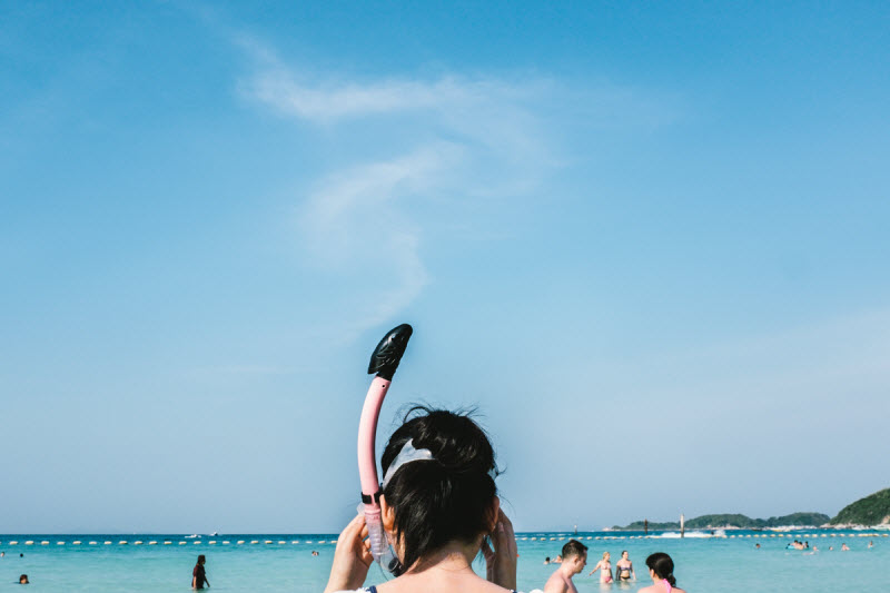 «Beach Matters» туристы в Таиланде на снимках Ларри Халлегуа
