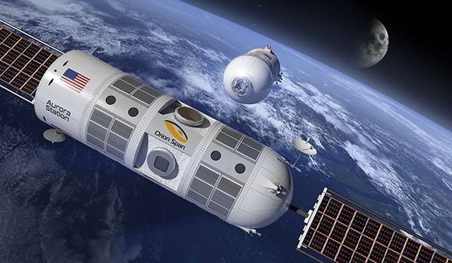 В 2021 году на орбите Земли появится первый космический отель