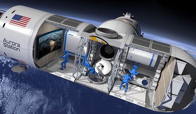 В 2021 году на орбите Земли появится первый космический отель