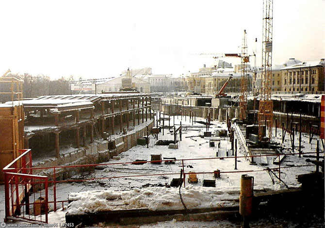 Прогулка по Москве 1995 года