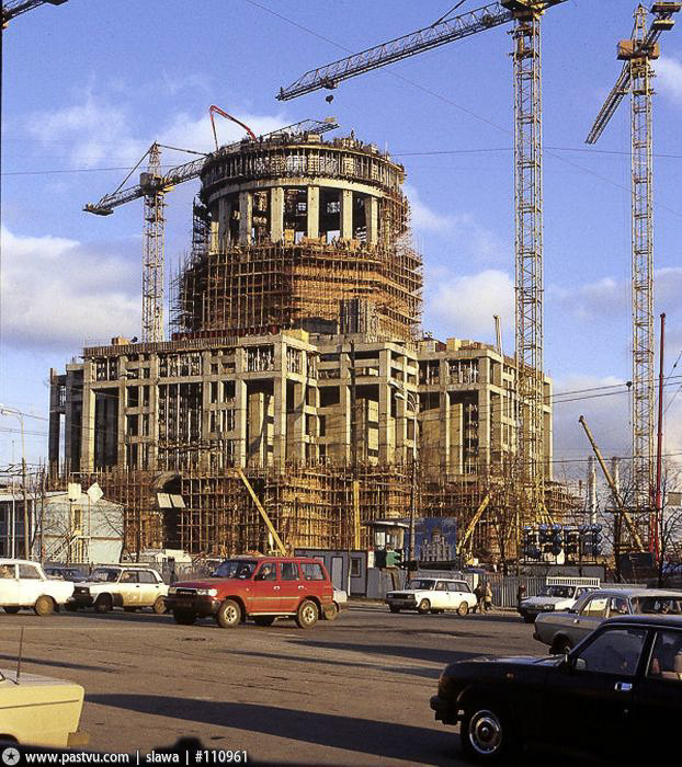 Прогулка по Москве 1995 года