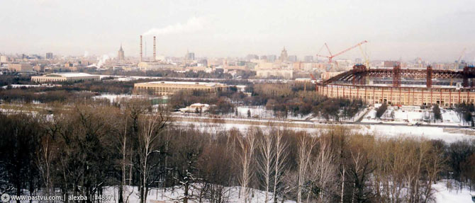 Прогулка по Москве 1995 года