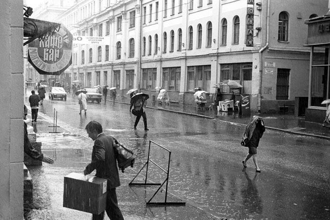 Прогулка по Москве 1995 года