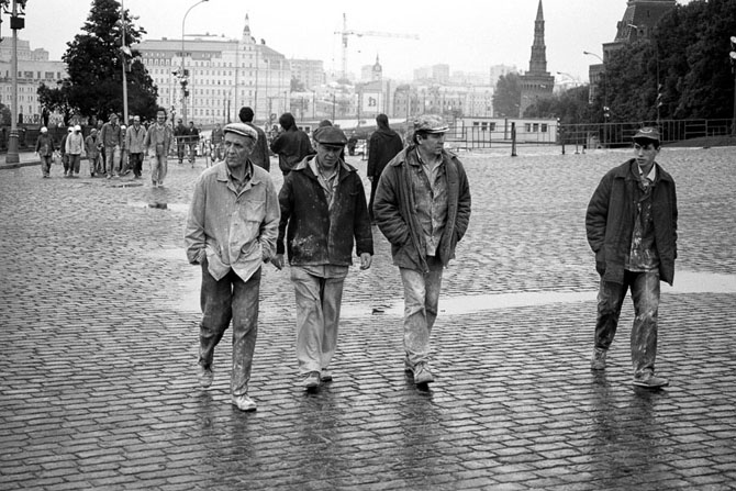Прогулка по Москве 1995 года