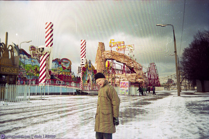 Прогулка по Москве 1995 года