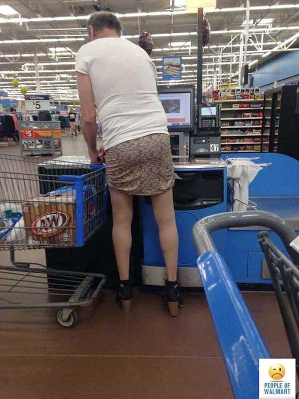 Сумасшедшие покупатели в Walmart