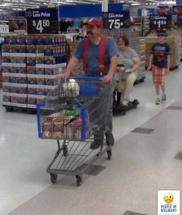 Сумасшедшие покупатели в Walmart
