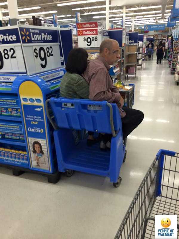 Сумасшедшие покупатели в Walmart