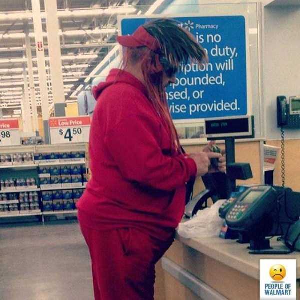 Сумасшедшие покупатели в Walmart