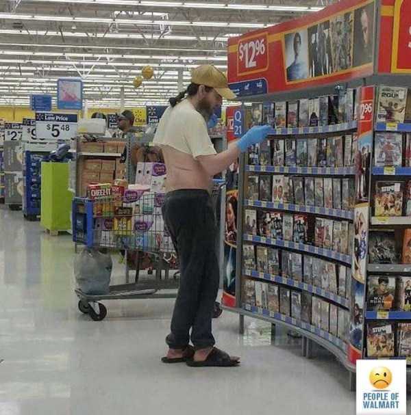 Сумасшедшие покупатели в Walmart