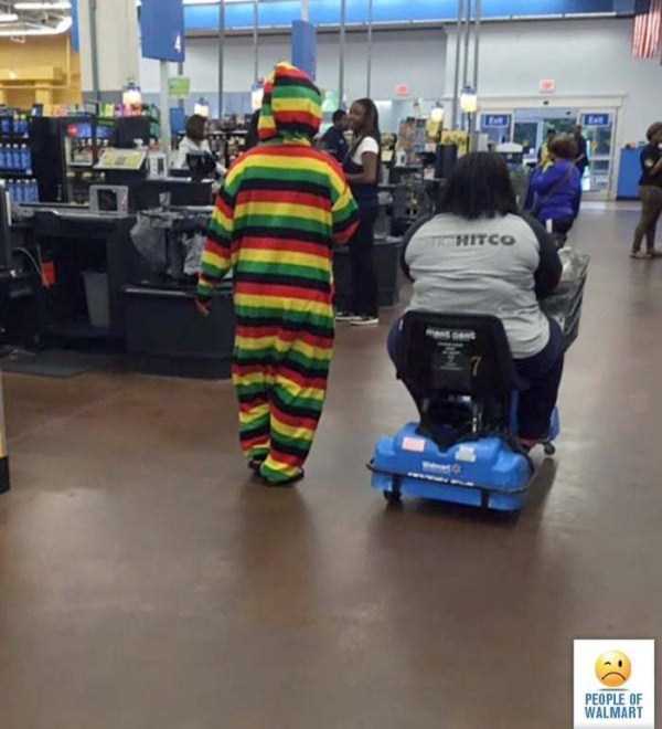 Сумасшедшие покупатели в Walmart