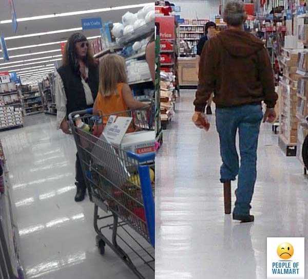 Сумасшедшие покупатели в Walmart