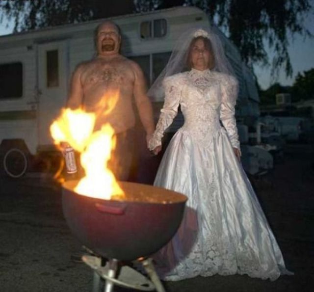 Смешные моменты на свадьбах