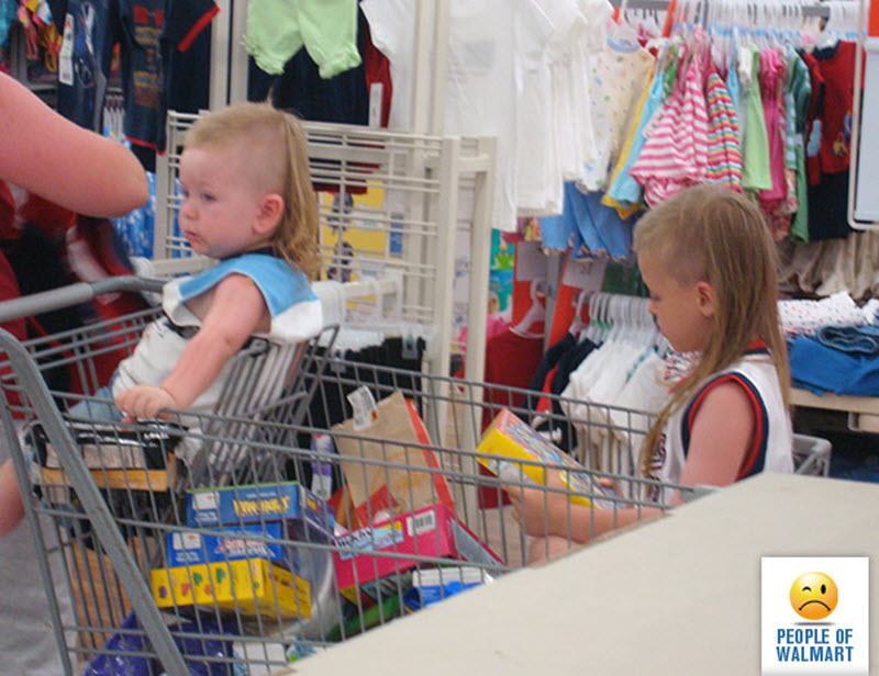 Экстравагантные покупатели Walmart