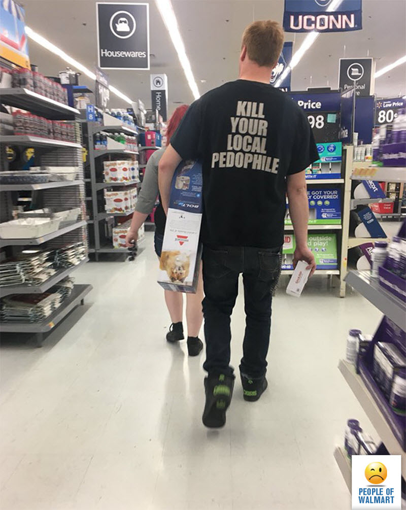 Экстравагантные покупатели Walmart