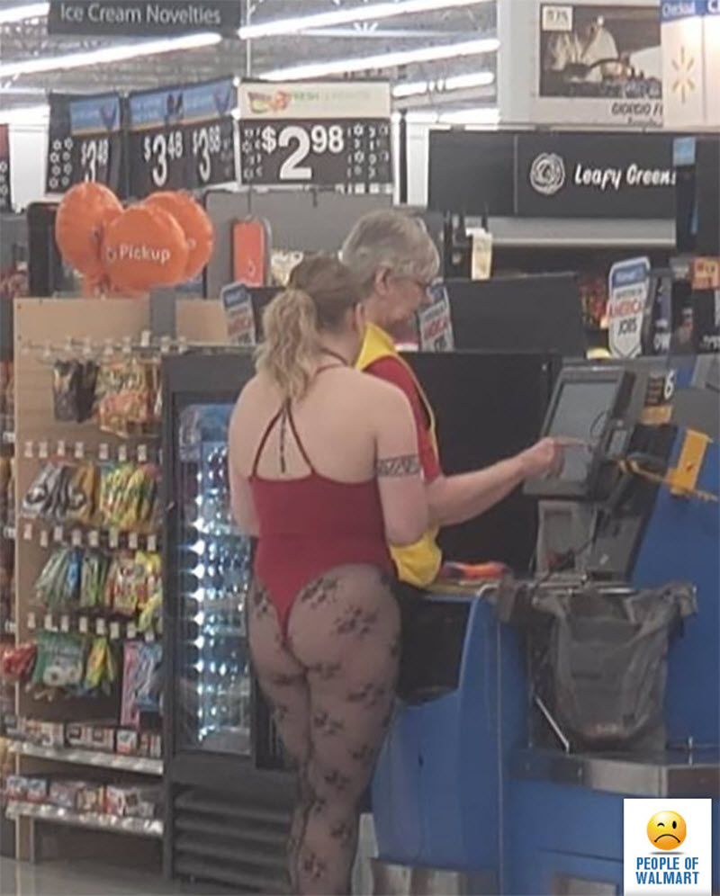 Экстравагантные покупатели Walmart