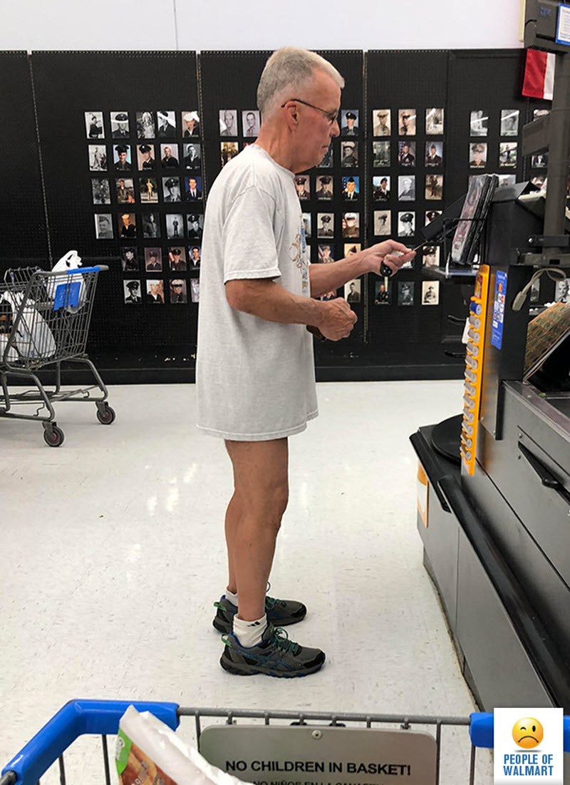 Экстравагантные покупатели Walmart