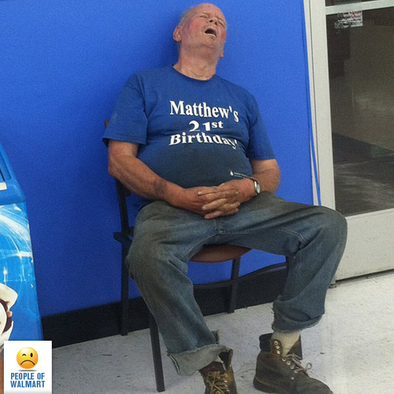 Экстравагантные покупатели Walmart