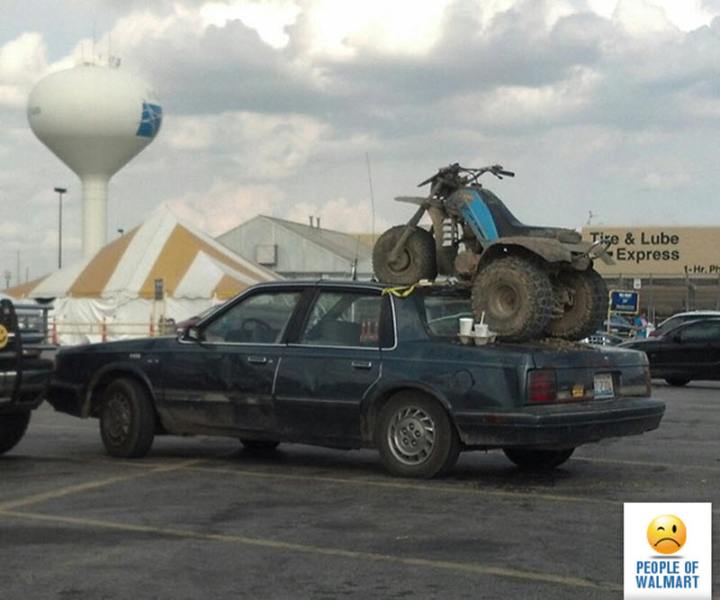 Экстравагантные покупатели Walmart