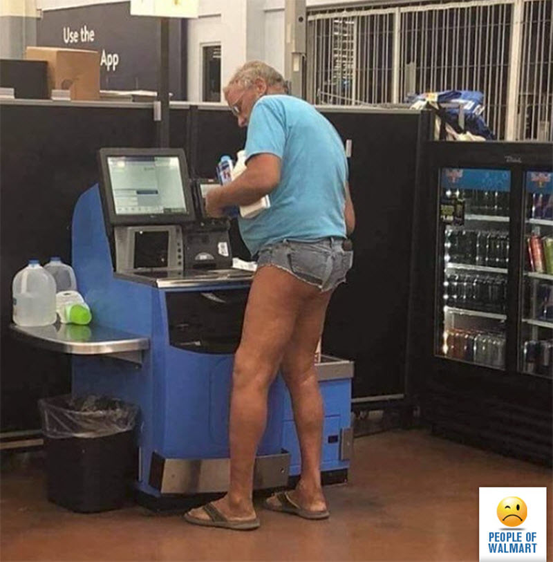 Экстравагантные покупатели Walmart