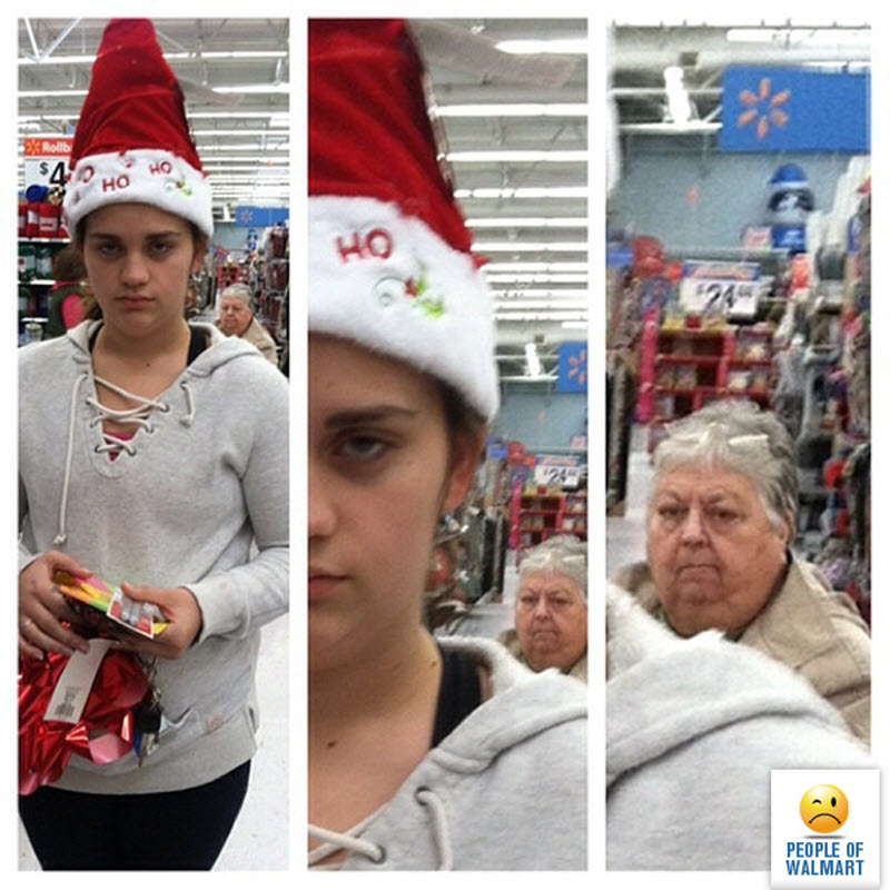 Экстравагантные покупатели Walmart