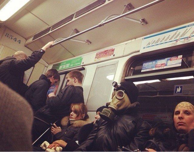 Модники и странные пассажиры в метро Модники и странные пассажиры в метро