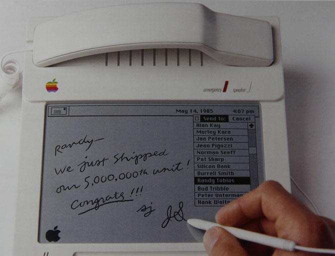 Прототипы устройств Apple 30-летней давности