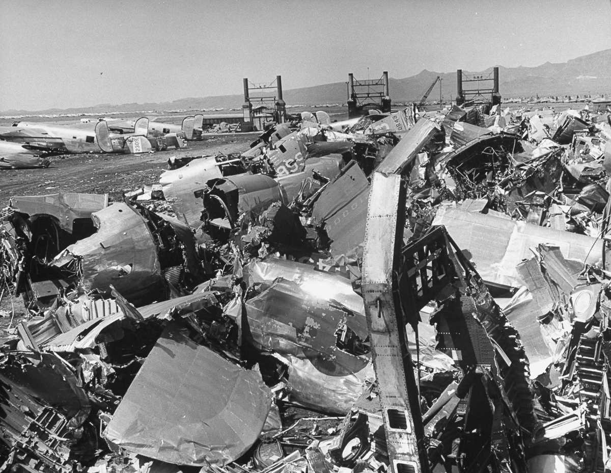 Кладбища военной техники в США (1946-1949 год)