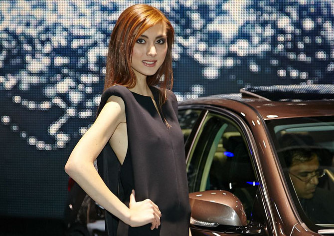 Девушки Франкфуртского автосалона 2013