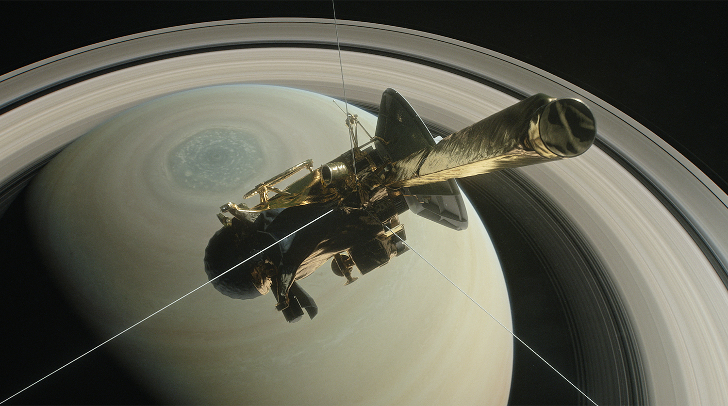 Мир простился с аппаратом Cassini