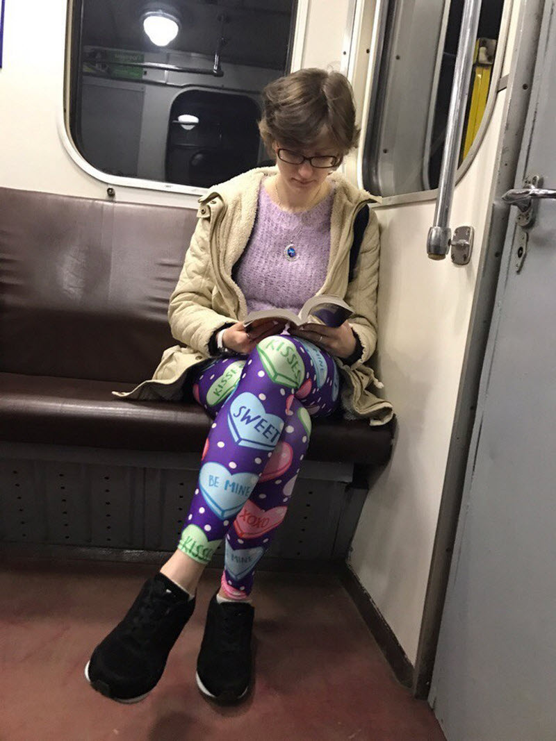 Модники из российского метрополитена