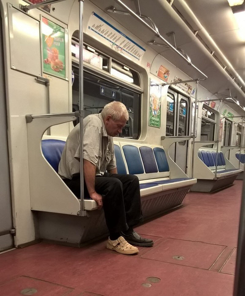 Модники из российского метрополитена