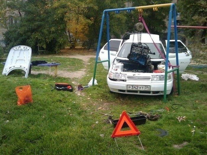 Такое возможно только в России (51 фото)