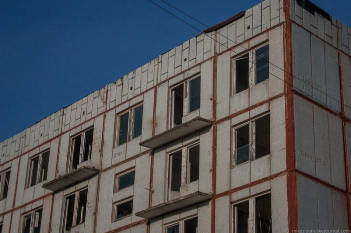 Заброшенный военный городок на границе с Китаем