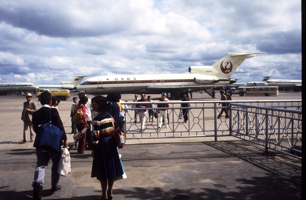 Москва – Сибирь – Япония в 1980 году