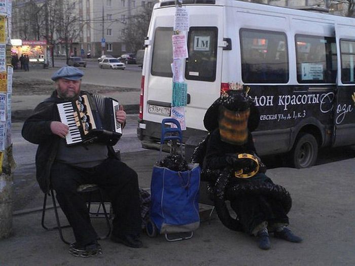 Фото, которые возможно было сделать только в России