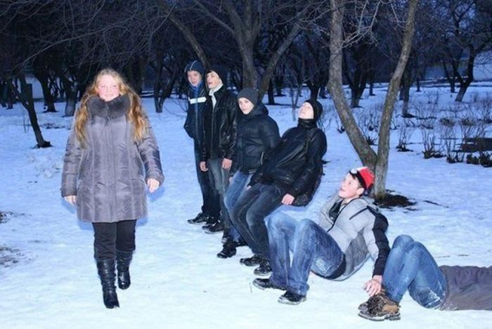Фото, которые возможно было сделать только в России