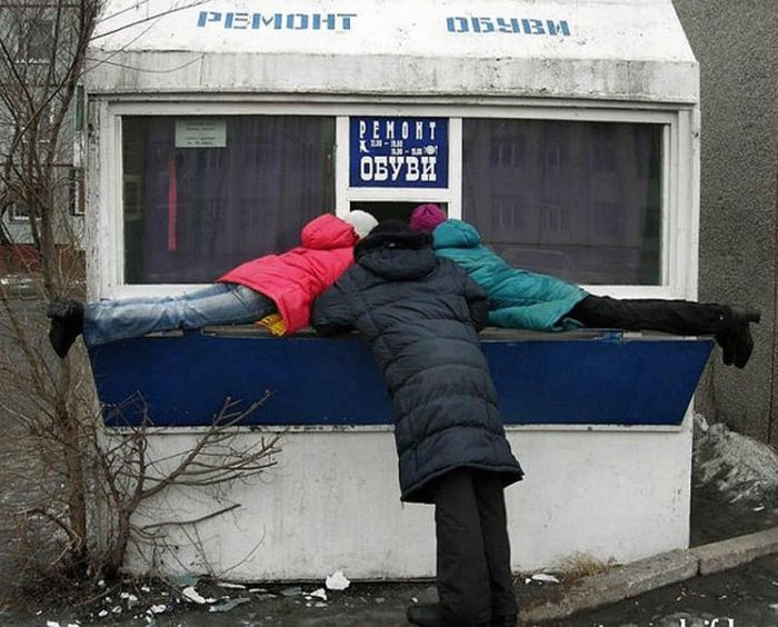 Фото, которые возможно было сделать только в России