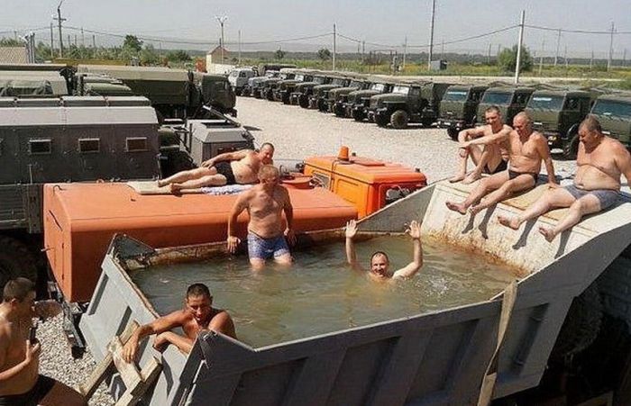 Фото, которые возможно было сделать только в России