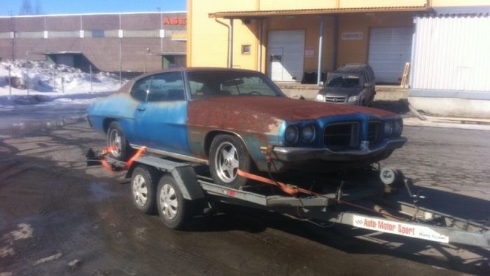 Восстановление маслкара Pontiac GTO 1970 года